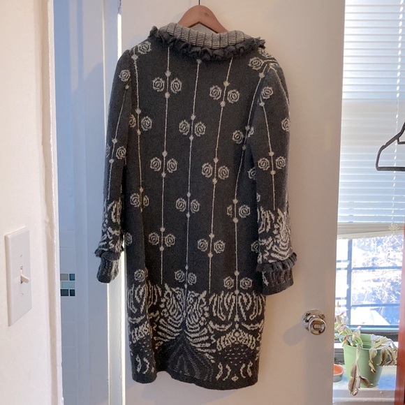Vintage sweater coat - Picture 2 of 8